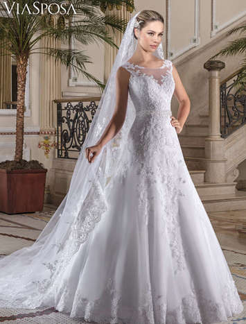 Vestido de noiva sales regata